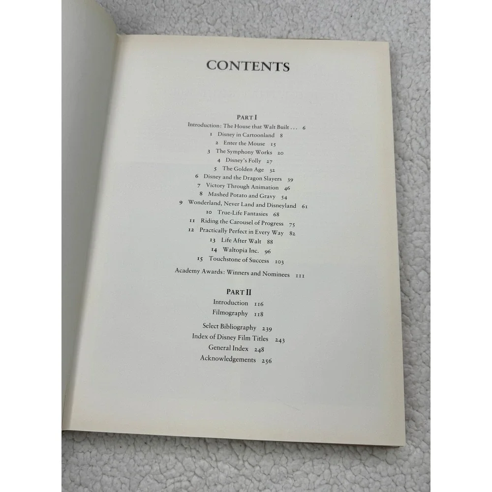 The‎ Disney Studio Story Hardcover Book Richard Holliss Brian Sibley 1988 ISBN